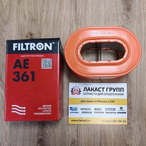 Фильтр воздушный Filtron AE361 CATERPILLAR